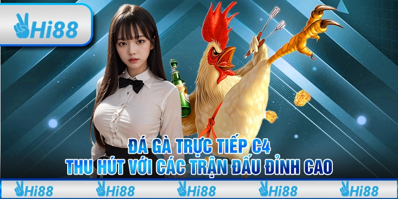 Đá Gà Trực Tiếp C4 Thu Hút Với Các Trận Đấu Đỉnh Cao