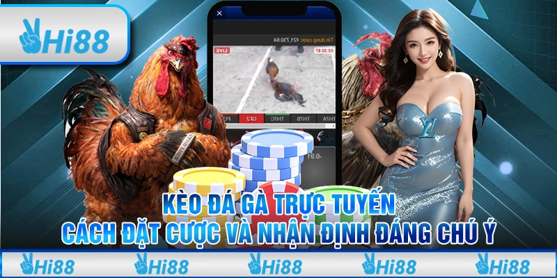 Kèo Đá Gà Trực Tuyến: Cách Đặt Cược Và Nhận Định Đáng Chú Ý