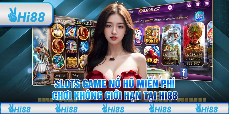 Slots Game Nổ Hũ Miễn Phí, Chơi Không Giới Hạn Tại Hi88