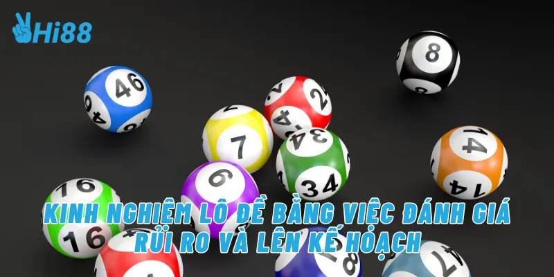 Kinh nghiệm lô đề bằng việc đánh giá rủi ro và lên kế hoạch