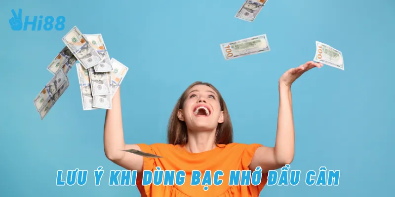 Lưu ý khi dùng bạc nhớ đầu câm