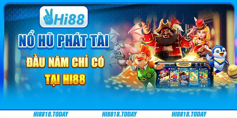 Nổ hũ phát tài đầu năm chỉ có tại Hi88