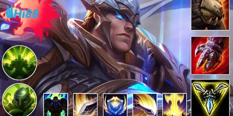 Cách lên đồ Garen trong liên minh huyền thoại lý tưởng nhất