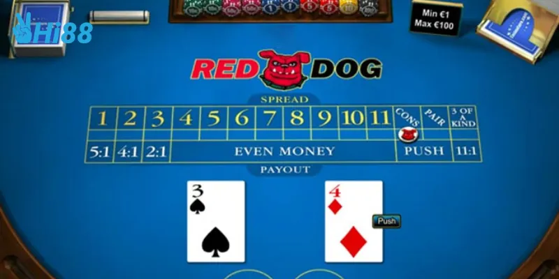 Chiến lược chơi Red Dog Poker