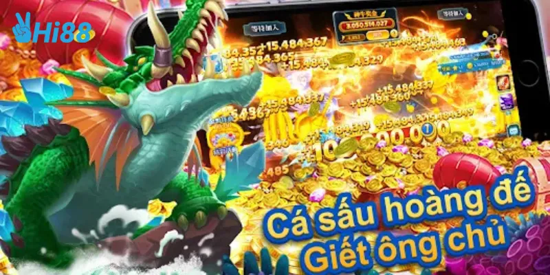 Tính năng cược và phần thưởng trong game đại chiến cá boss