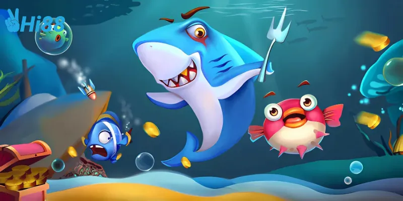 Các loại cá trong game săn cá đại dương