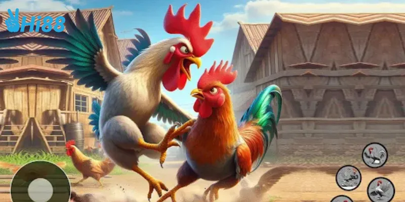 Cách chơi đá gà mô phỏng