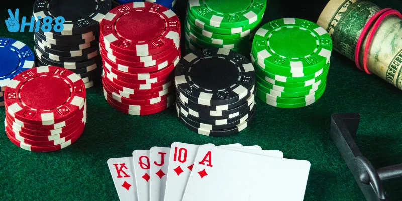 Quy tắc chơi bài poker stud 5 lá